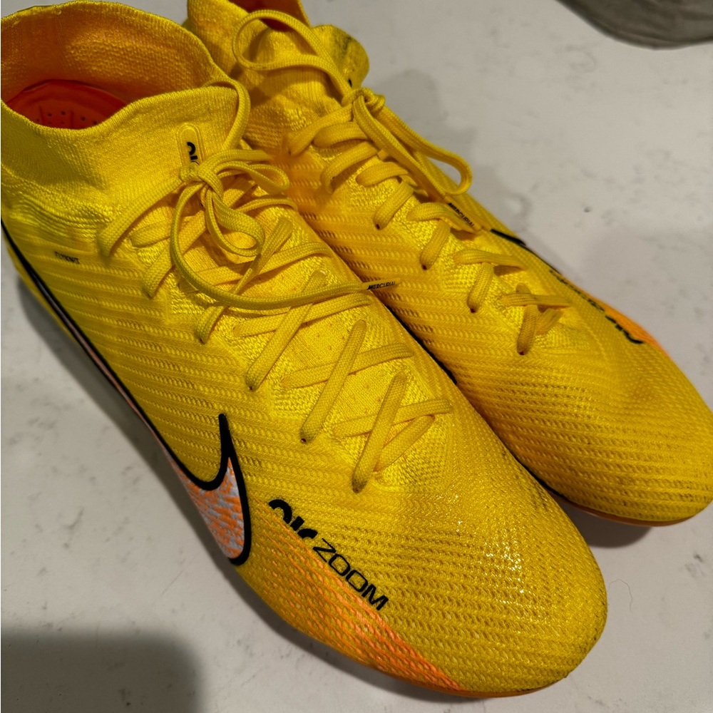 Nike Zoom Superfly 9 Elite FG Yellow Strike Sunset Glow